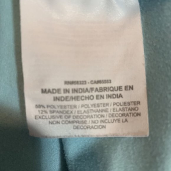 Nike Pro Dri-Fit Warm Training Scuba Hood Pullover Hoodie Blue Glitch Womens M - Picture 7 of 8